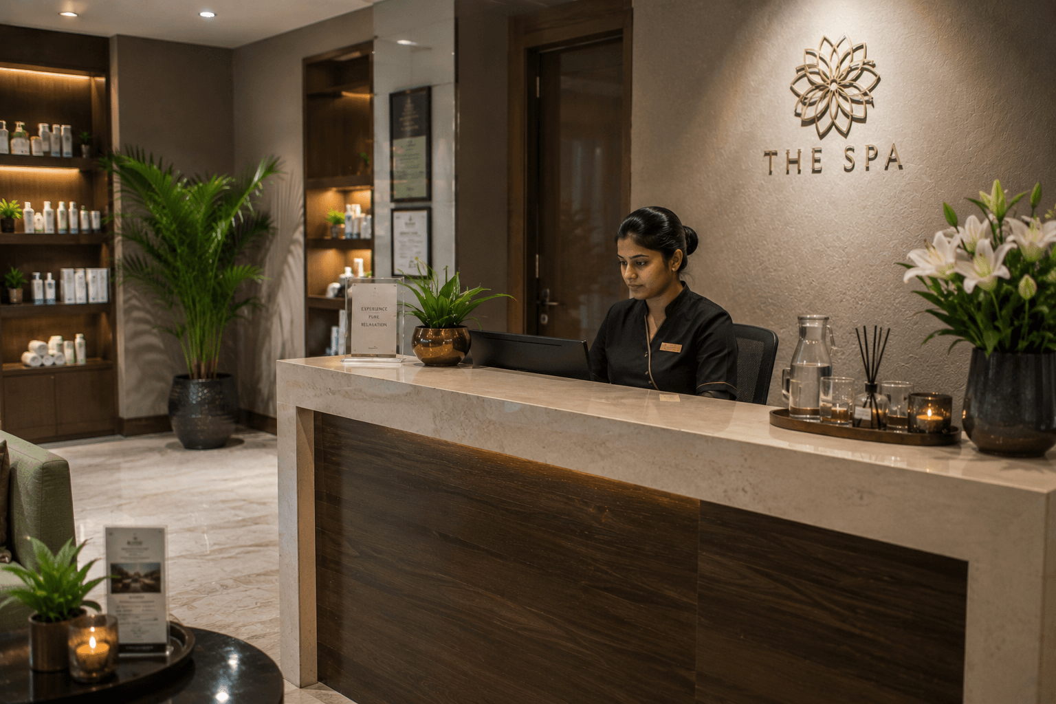 Spa Reception